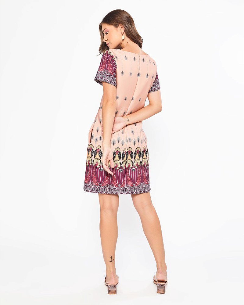 Vestido Yasmin Nude - Milvest Vestido Yasmin Nude - Milvest