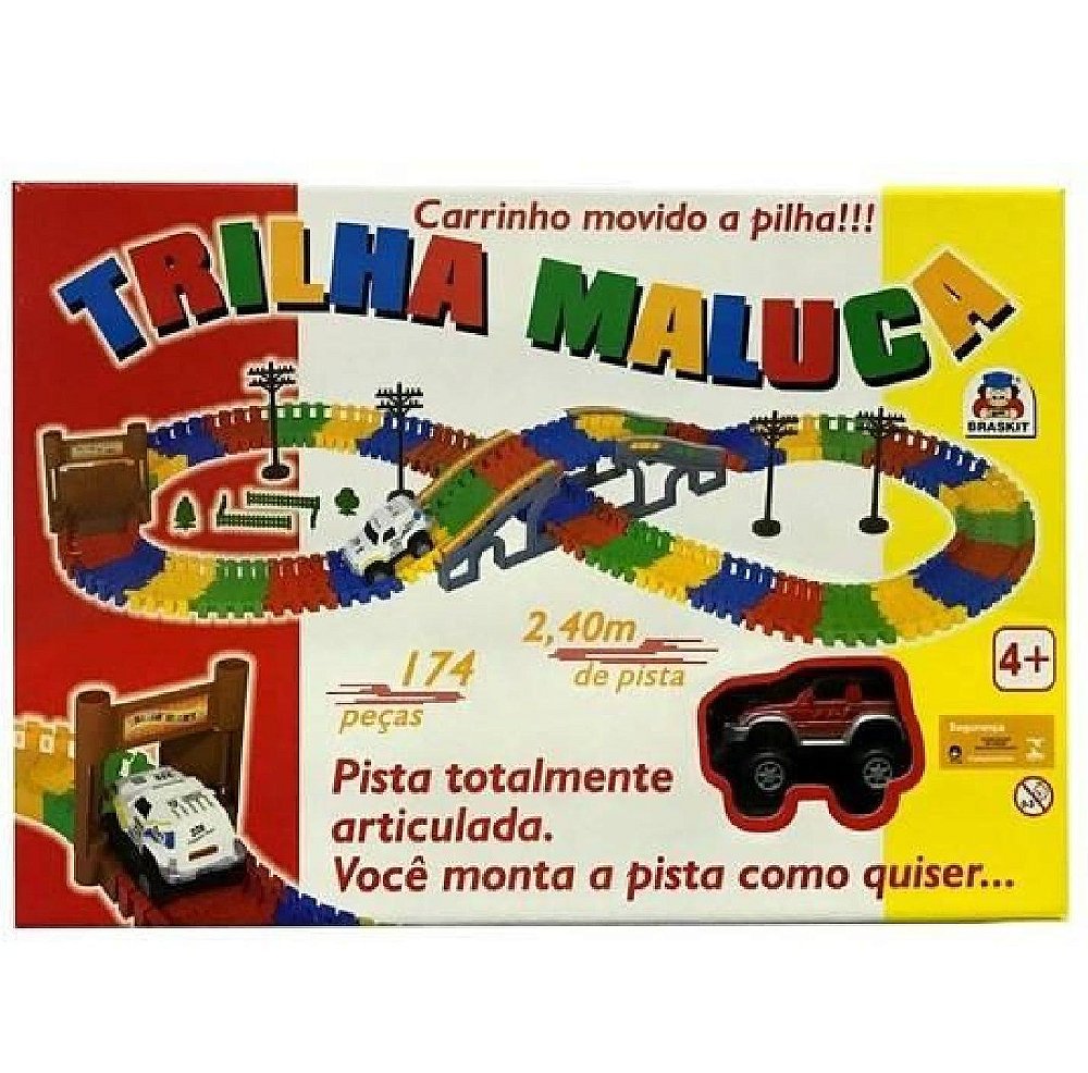 Trilha Maluca 7406 - Braskit - Happily Brinquedos