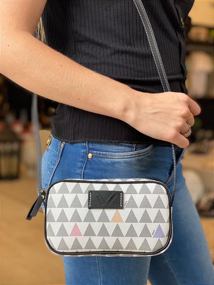 crossbody kate new triangle black