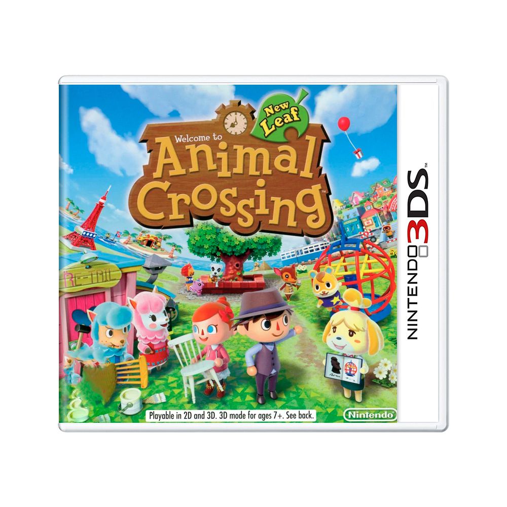 Jogo Animal Crossing: New Leaf - 3DS - MeuGameUsado