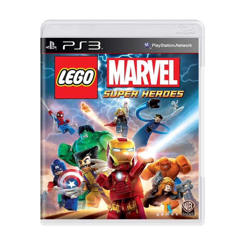 Jogo LEGO Marvel: Super Heroes - PS3 - MeuGameUsado