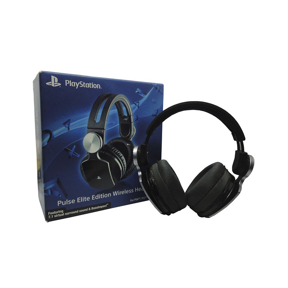 Headset Wireless Sony 7.1 Pulse Elite Edition - PS4, PS3 e PS VITA -  MeuGameUsado