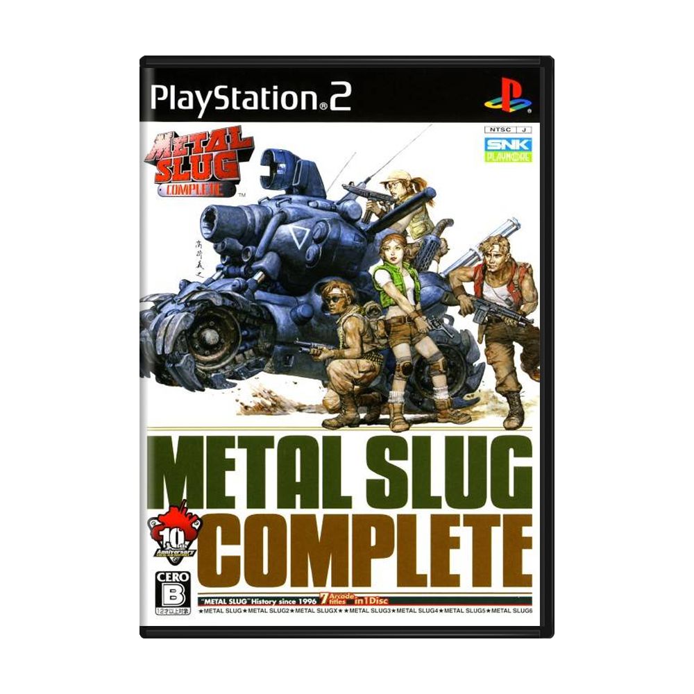 capa do jogo metal slug 6 em 1 ps2