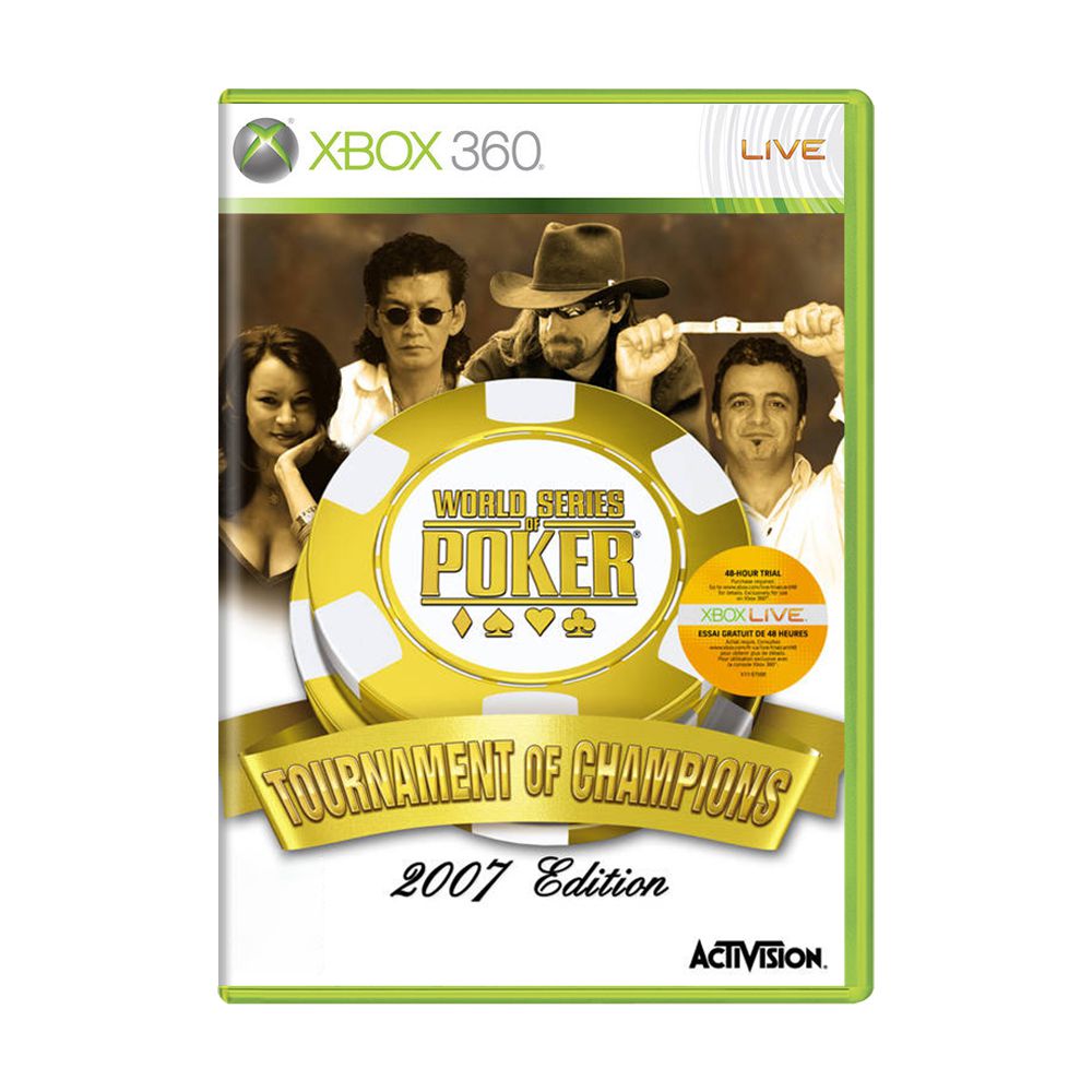 Jogo World Series of Poker: Tournament of Champions - Xbox 360 -  MeuGameUsado