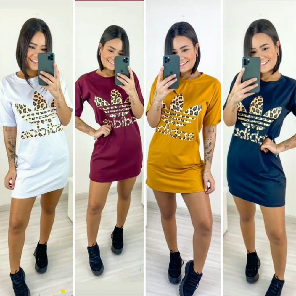 vestido adidas