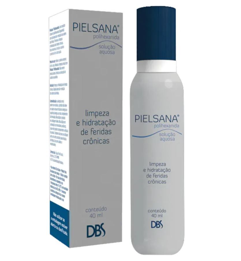 Pielsana Solução Aquosa PHMB Polihexanida 40ml - DBS - Cirúrgica