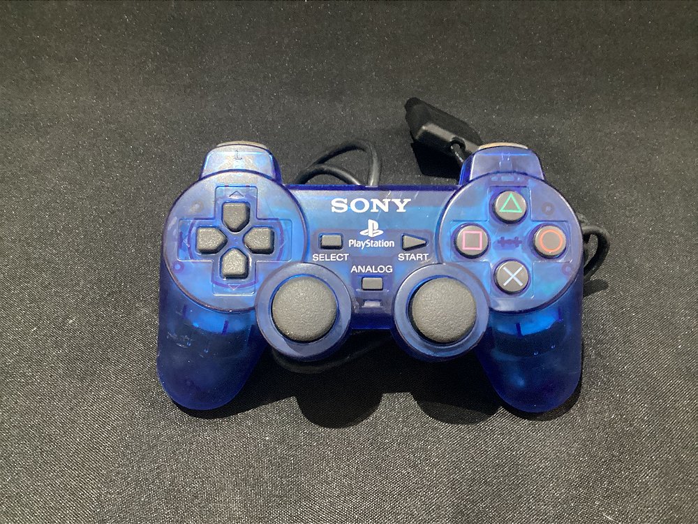 Controle PS2 Playstation 2 Azul Transparente - Sony - Gameteczone a melhor  loja de Games e Assistência Técnica do Brasil em SP