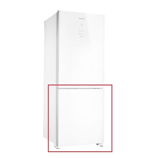 Porta Freezer Refrigerador Panasonic NRBB53GV3 Branca Loja Pananorte