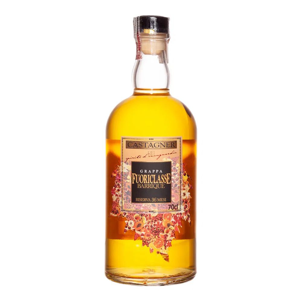 GRAPPA FUORICLASSE BARRIQUE CASTAGNER ITALIANA 700ML - SP ...