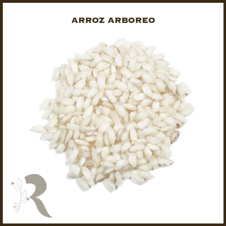 Arroz Arboreo 100g (a granel) Empório Rufino Produtos Naturais
