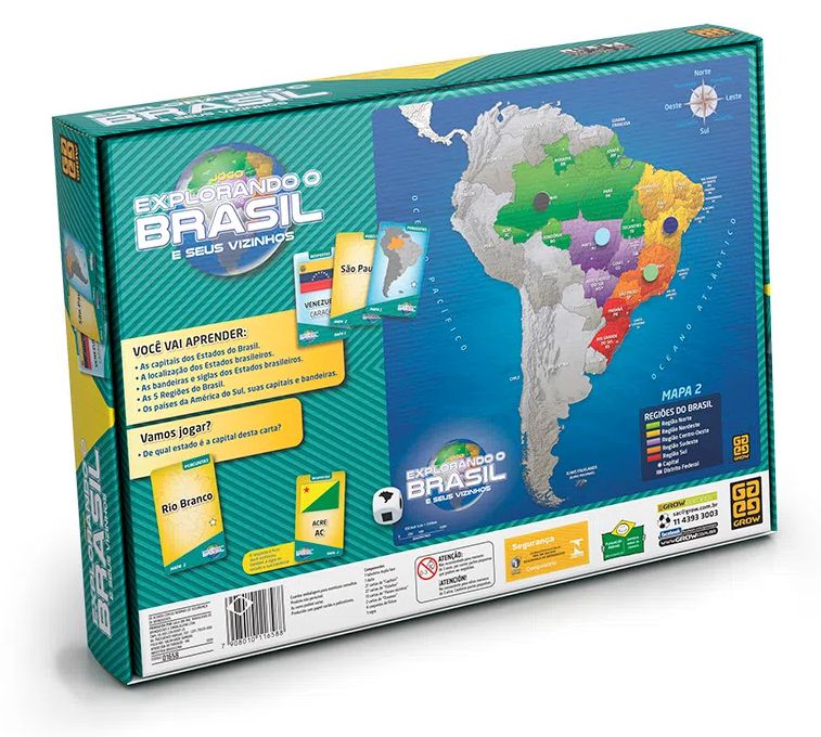 Jogo Descobrindo o Brasil