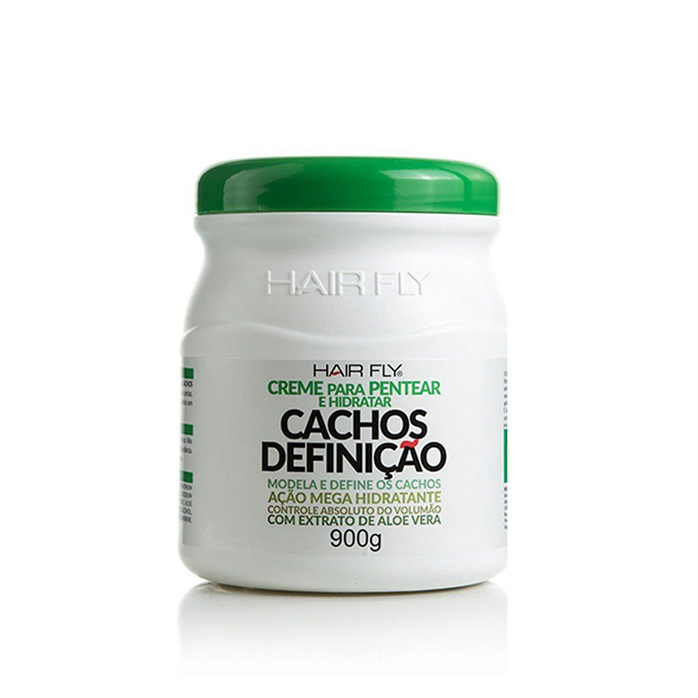 Hair Fly Cachos Definição Creme Para Pentear e Hidratar Aloe Vera