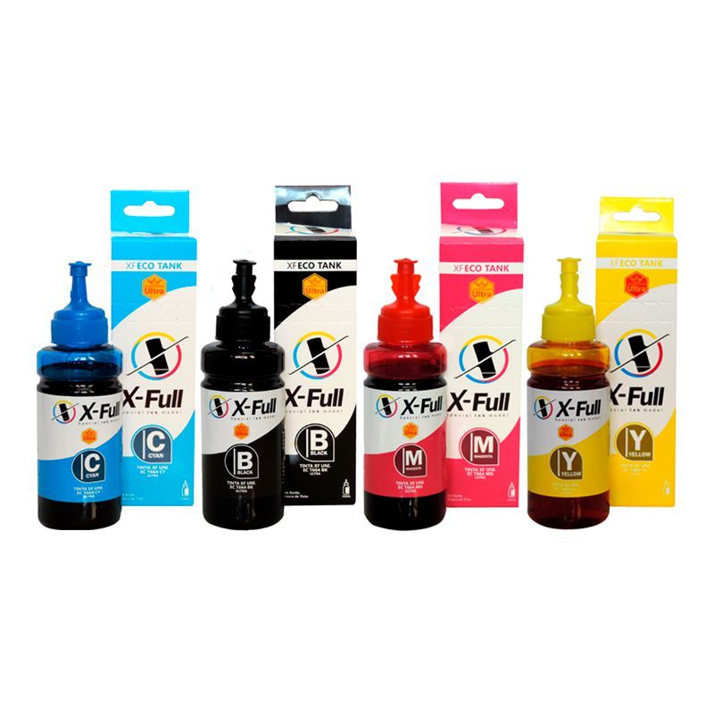 Kit 4 Refis De Tinta Premium Epson Ecotank T664 1 De Cada Cor Cartucho Etc Comprar Toner 2938