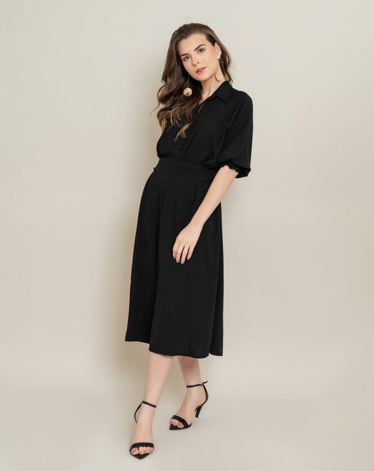 vestidos com manga curta imagens