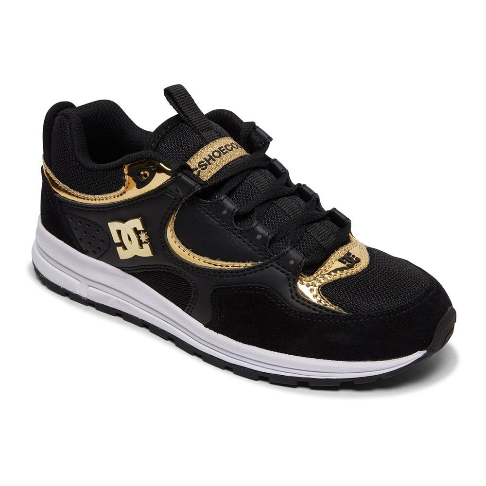 TENIS DC SHOES KALIS LITE IMPORTADO BLACK/GOLD Le Surf Skate