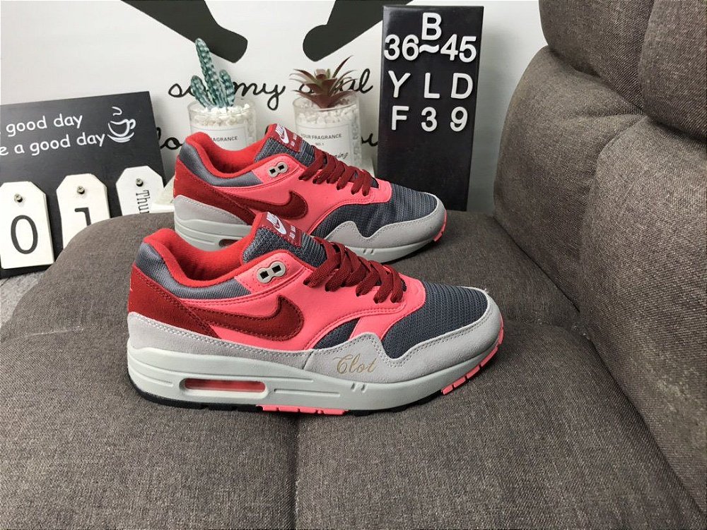 Nike air max 1 sketch shell red - TMJ IMPORTS OFICIAL