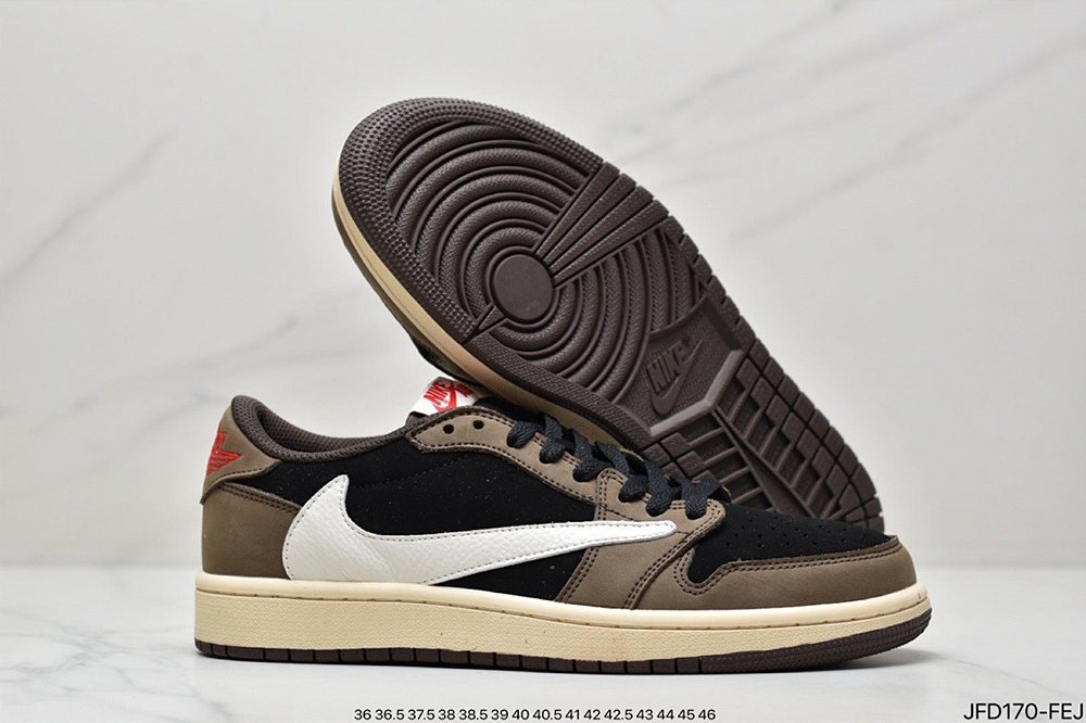 Nike Air jordan 1 X travis scoot low browm - TMJ IMPORTS OFICIAL