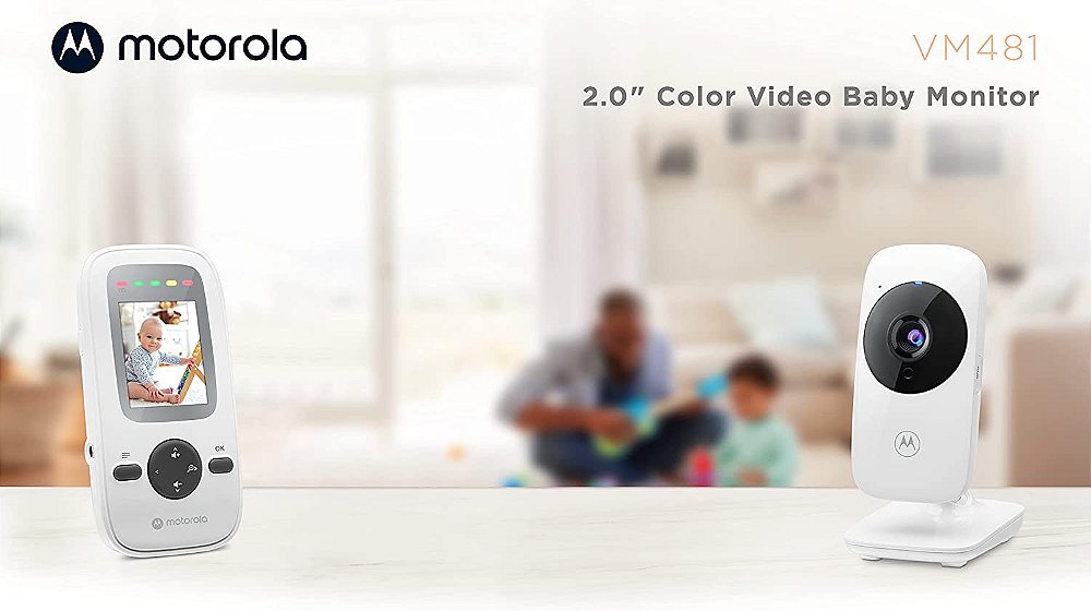Babá Eletrônica Motorola VM481 2" Zoom Digital Ciclone Magazine