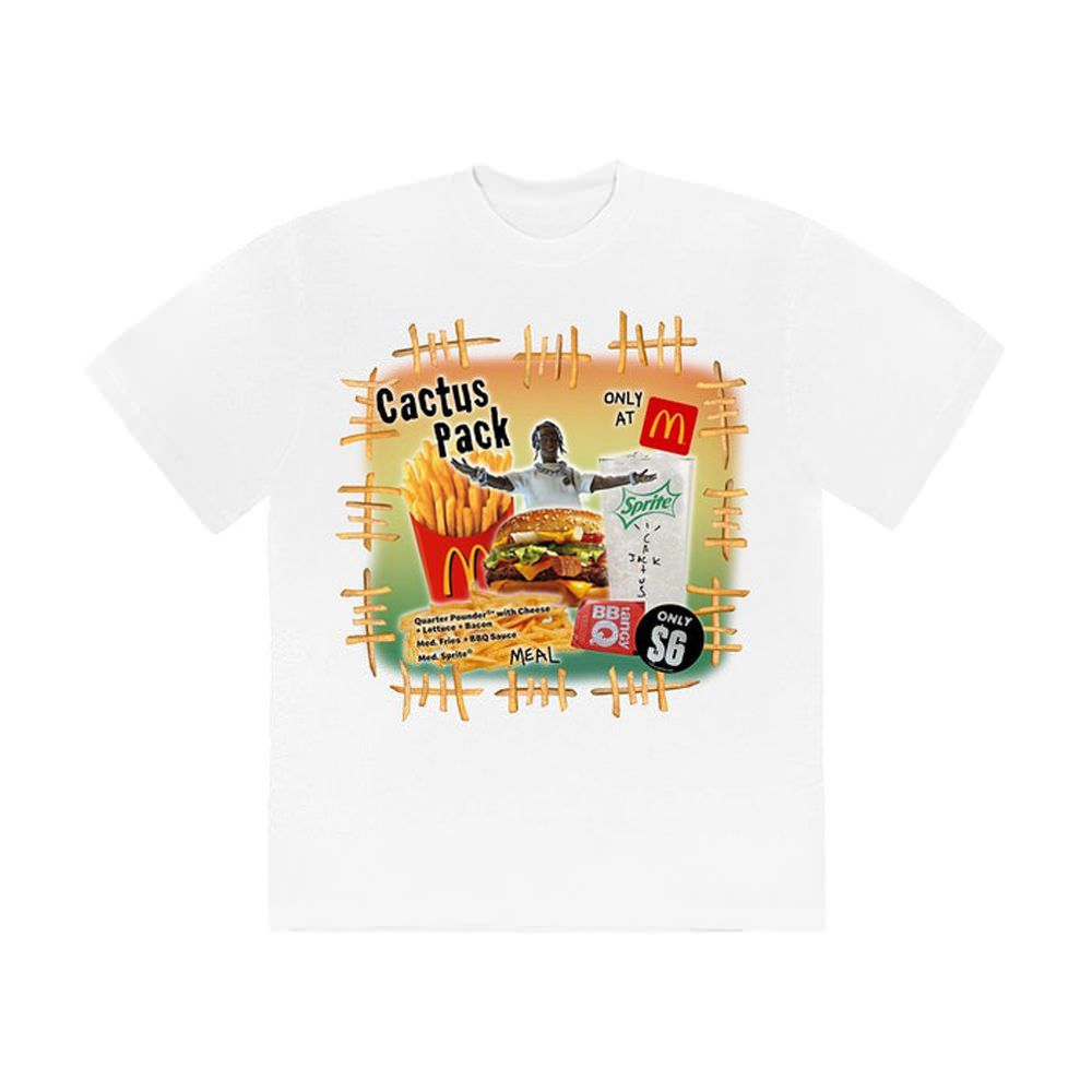 camiseta mcdonalds travis scott