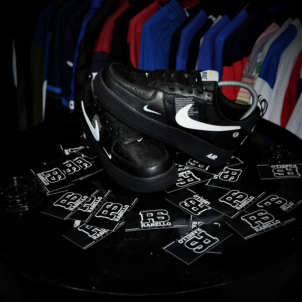 TÃªnis Nike Air Force 1 07 Utility Black PK - ENCOMENDA - Rabello Store - TÃªnis, VestuÃ¡rios 