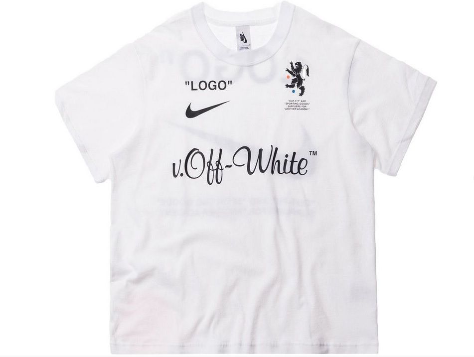 Camiseta Nike X Off White Holanda Logo Branca Rabello Store Tenis Sneakers Multimarcas Lifestyle E Muito Mais