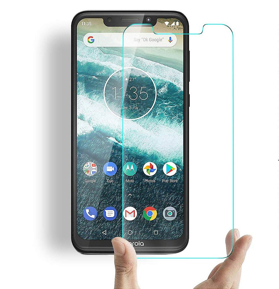 Pelicula de Vidro Motorola Moto G7 Play 2019 - Cell Case Acessórios para  Smartphone