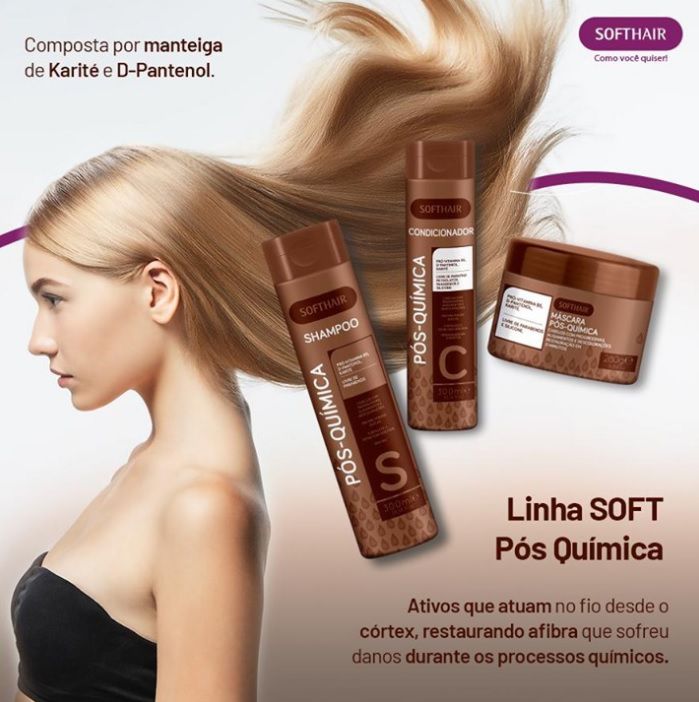 Kit Promocional Pós Química Soft Hair Loja Soft Hair