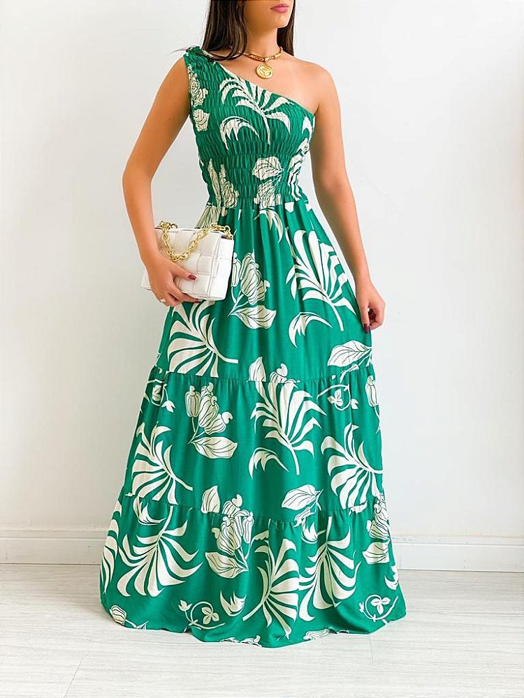 Vestido Estampado Vestido Para Ir Para Praia Vestido Feminino