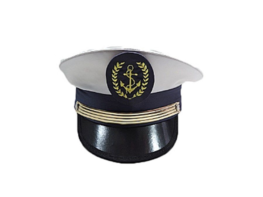 Quepe Almirante Capitão da Marinha Adulto Luxo Loja Fantasia Bras Quepe Almirante Capitão da Marinha Adulto Luxo Loja Fantasia Bras