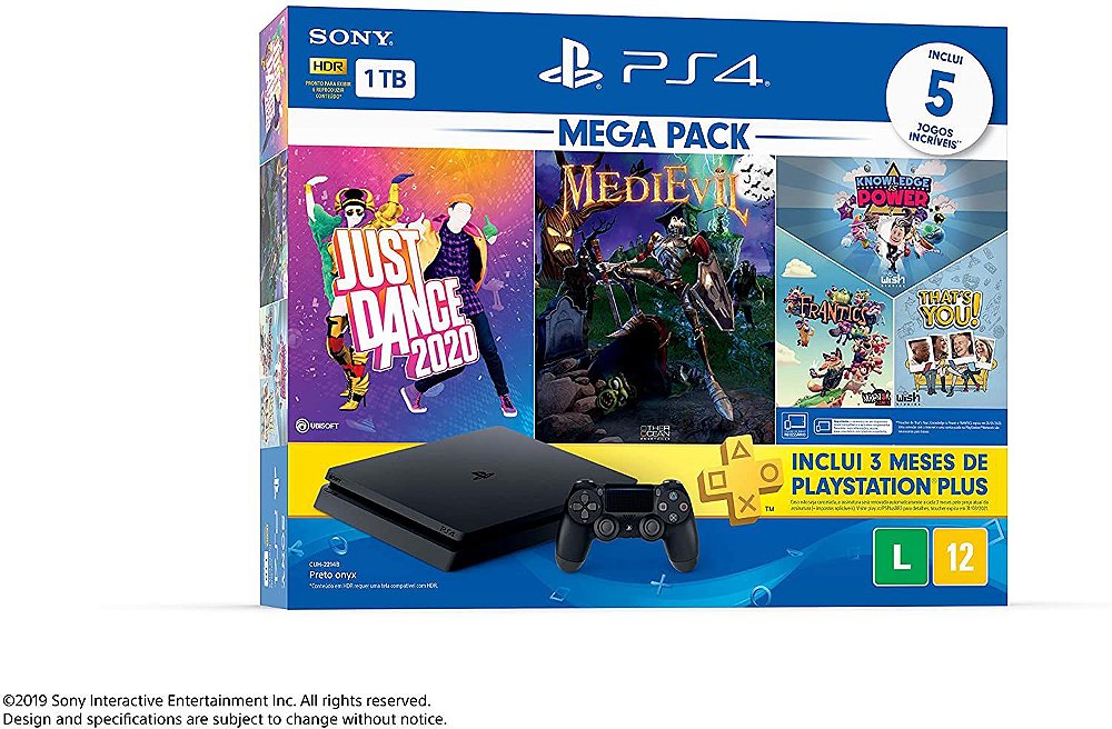 Newest Flagship Sony Play Station 4 1TB HDD Only on Playstation PS4 Console  Slim Bundle - Included 3X Games (The Last of Us, God of War, Horizon Zero
