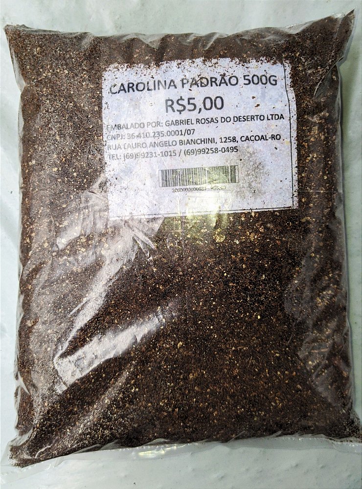 Substrato Carolina Soil 500g - Gabriel Rosas do Deserto