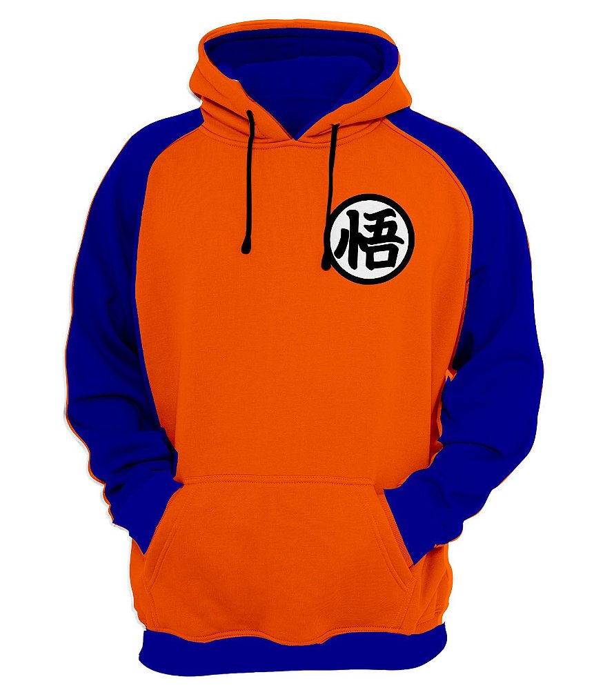 blusa de frio masculina dragon ball