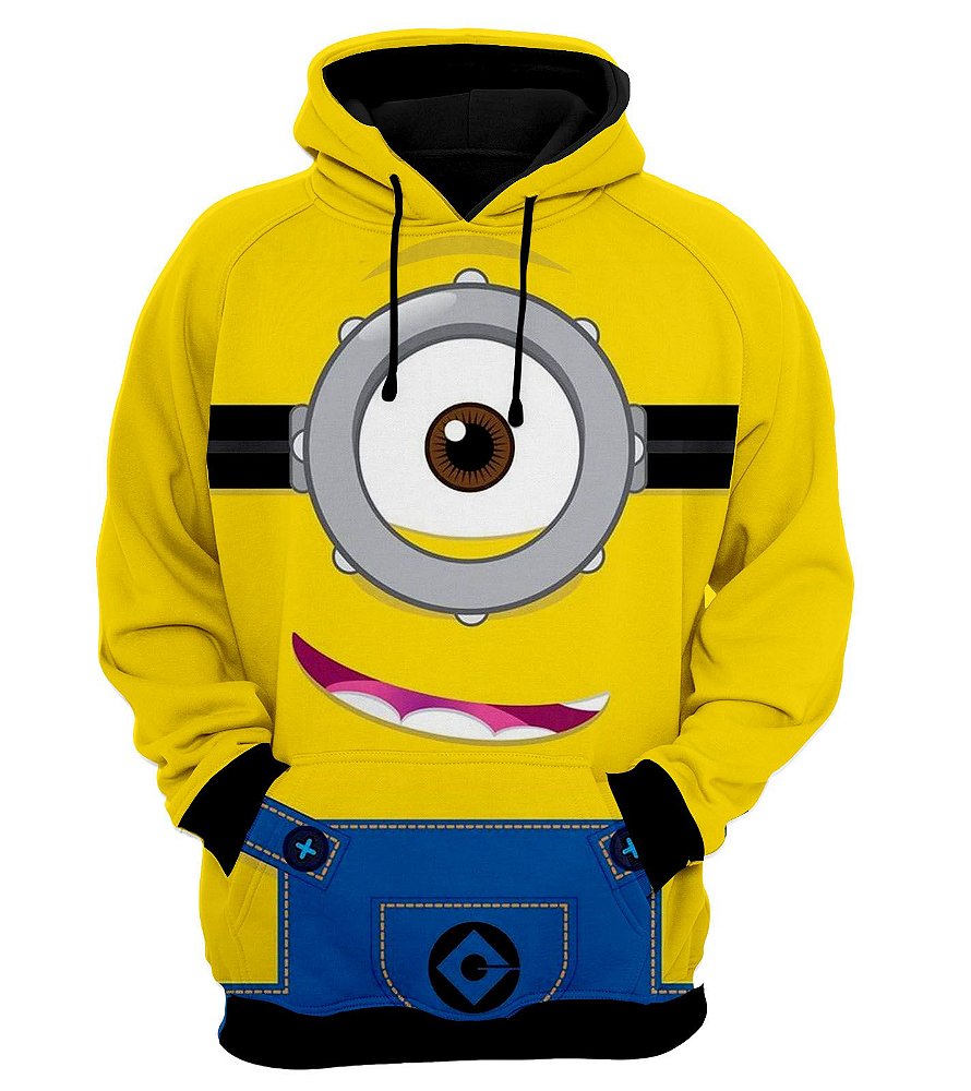 Blusa de frio dos minions Clearance