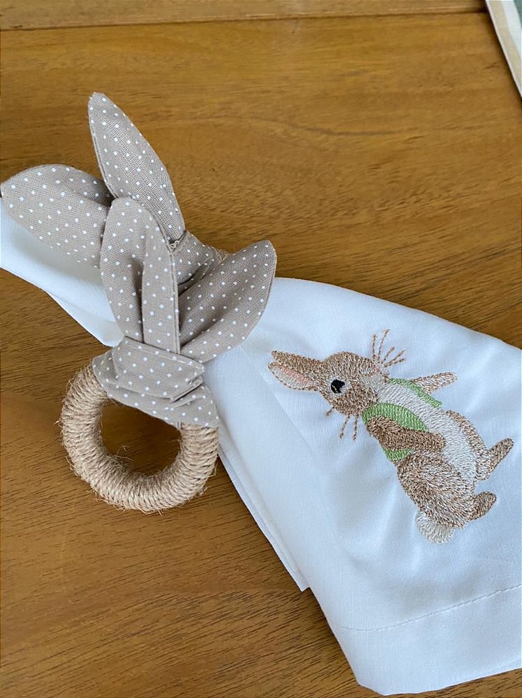 Porta Guardanapo Pascoa Coelho Jolie Casa Itens Para Mesa Posta E Decoracao De Casa