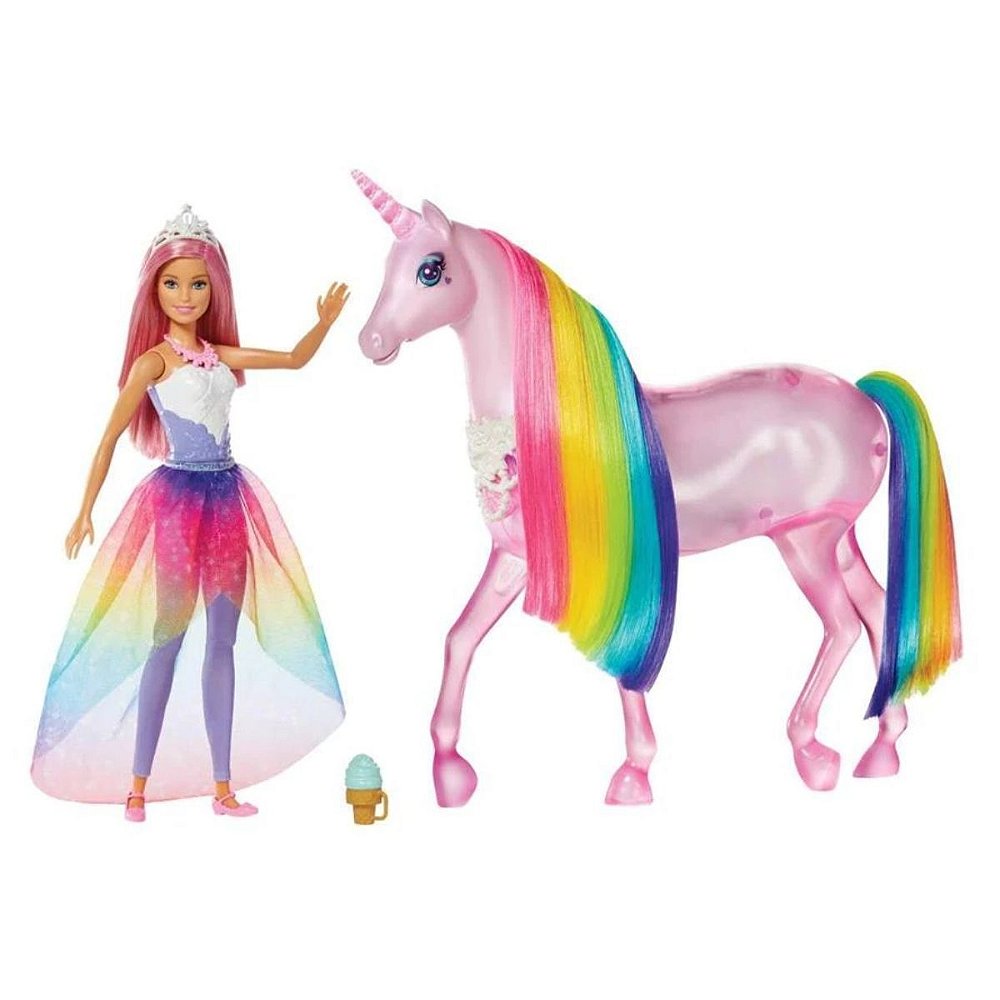Barbie dreamtopia unicórnio luzes mágicas Clearance