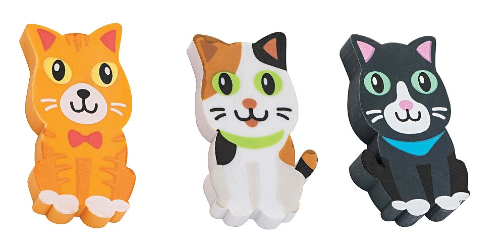 Kit Borracha Animal Planet CAT – MOLIN - Fofuras da Sol papelaria Kit Borracha Animal Planet CAT – MOLIN - Fofuras da Sol papelaria