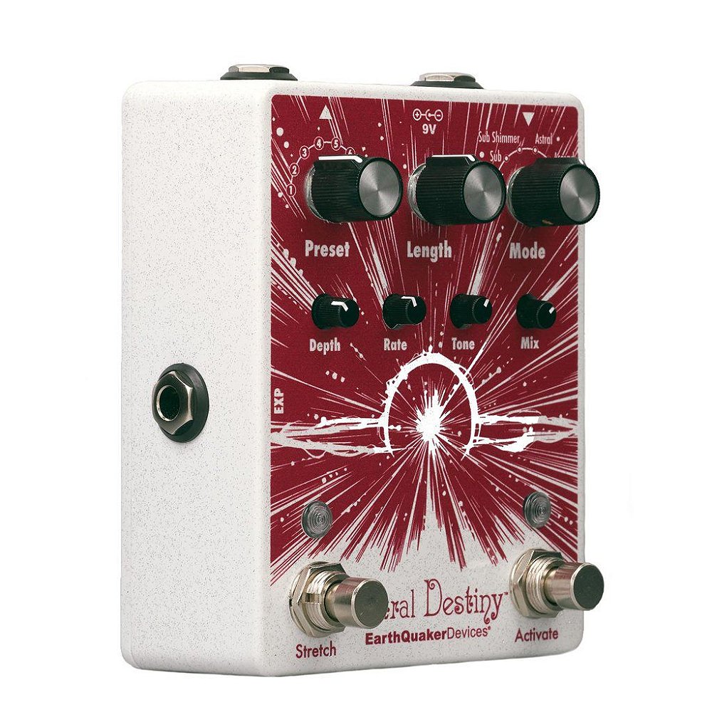 Pedal Astral Destiny Reverb Octave Earthquaker Devices DG Sound Importadora oficial TECH 21