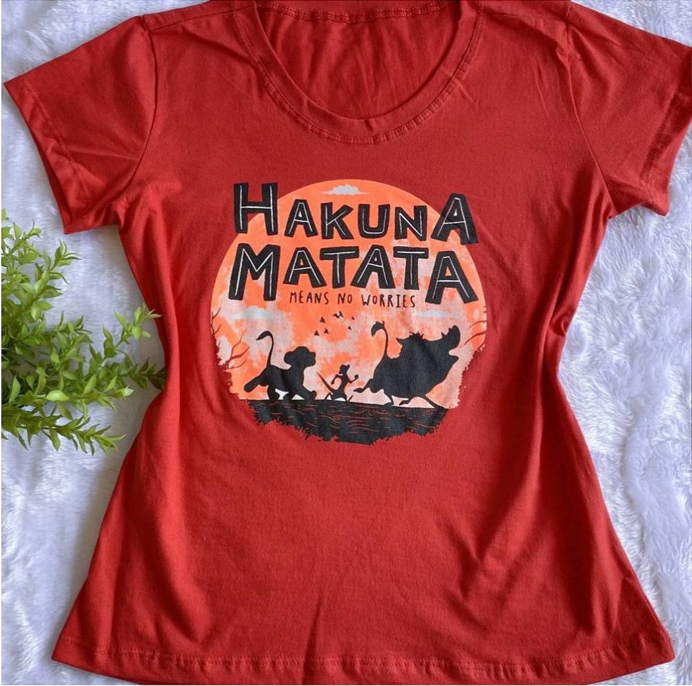 estampa hakuna matata
