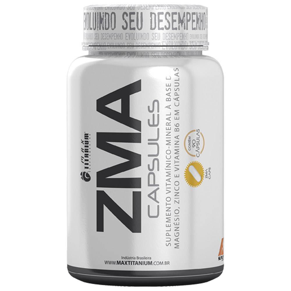 ZMA 90 caps Max Titanium Nutriform Loja de Suplementos Alimentares