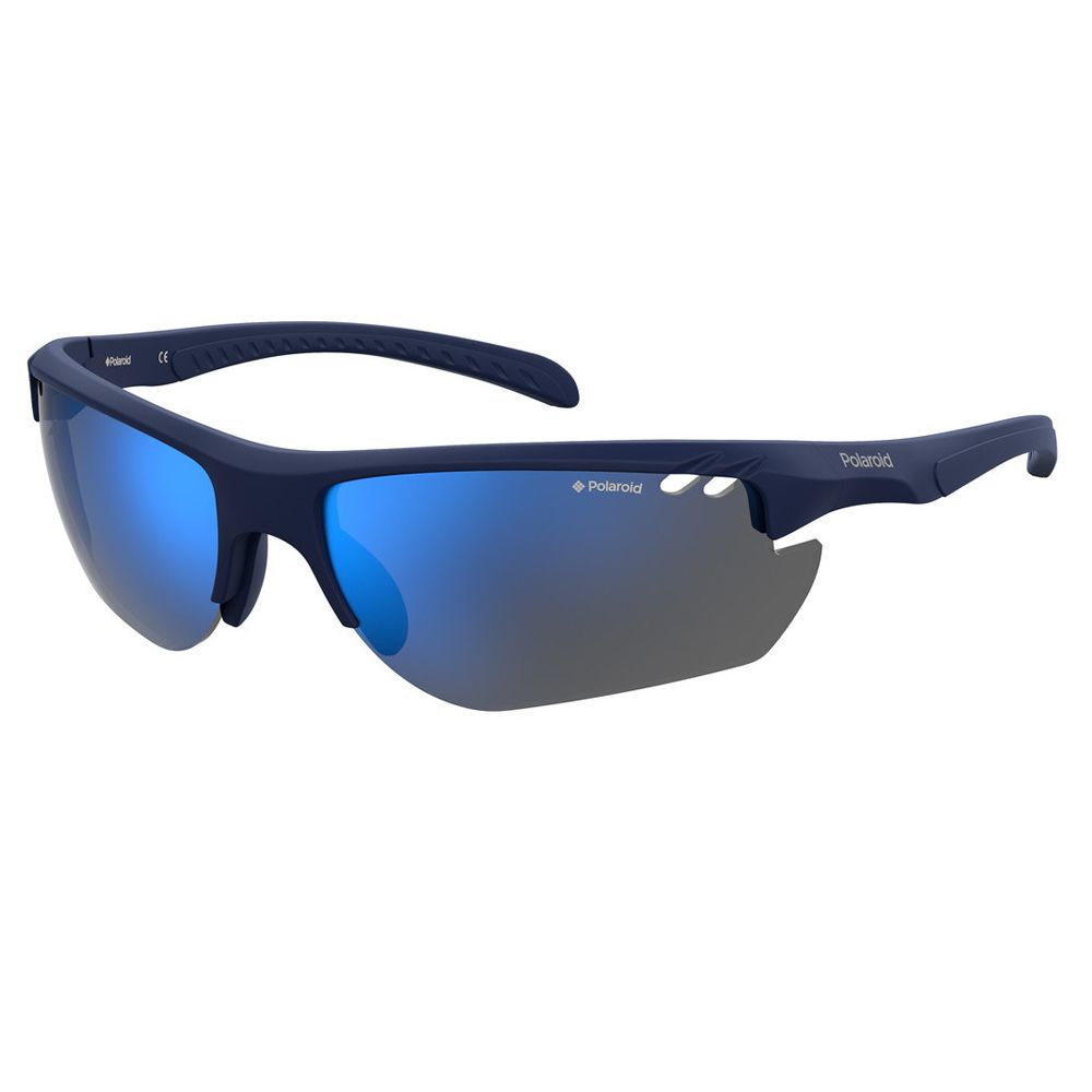 Óculos de Sol Polaroid Esportivo PLD7026S IPQ Azul Espelhado - Loja Blue  Macaw