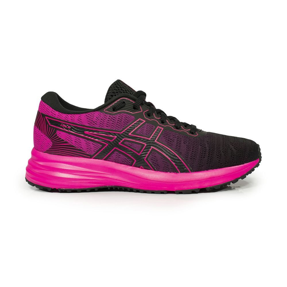 tenis asics rosa e preto