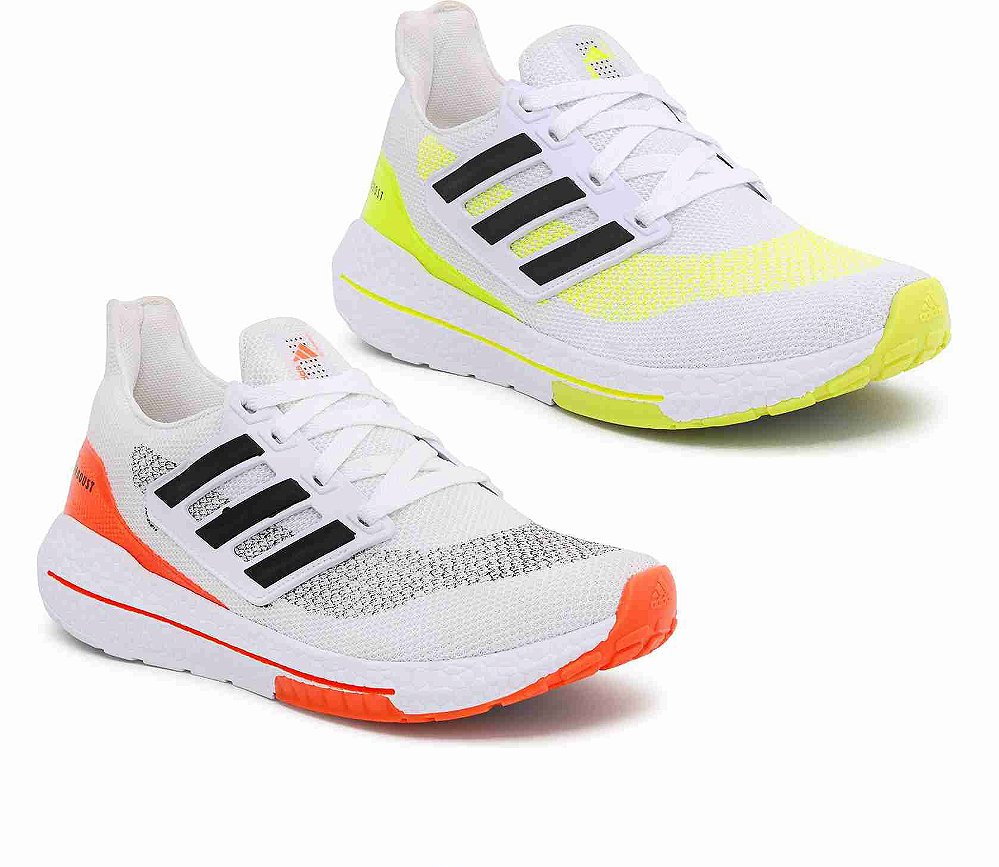 adidas ultra boost branco e verde