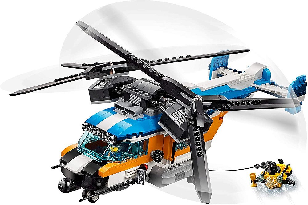 Lego 31096 Creator 3 Em 1 Helicoptero Com 2 Helices Bricks4fun - como fazer um helicóptero no jogo de roblox no 2