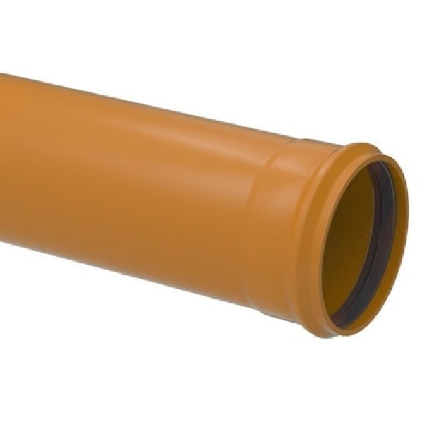 Tubo PVC Ocre JEI DN 250mm x 6mt - Hidrauconex