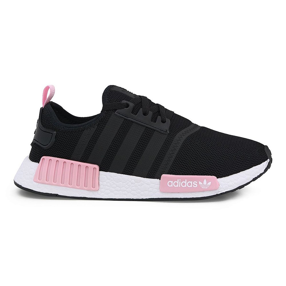 tenis adidas nmd preto e rosa