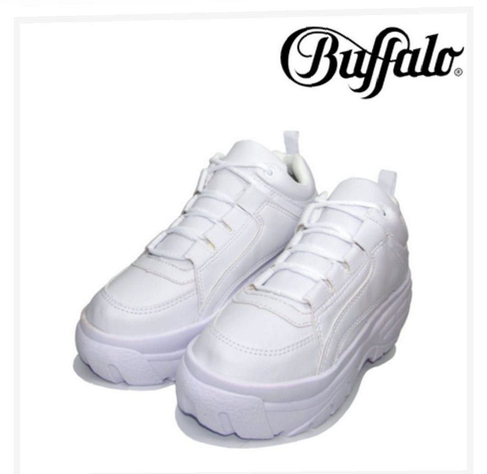 tênis buffalo not me casual cano médio conforto feminino