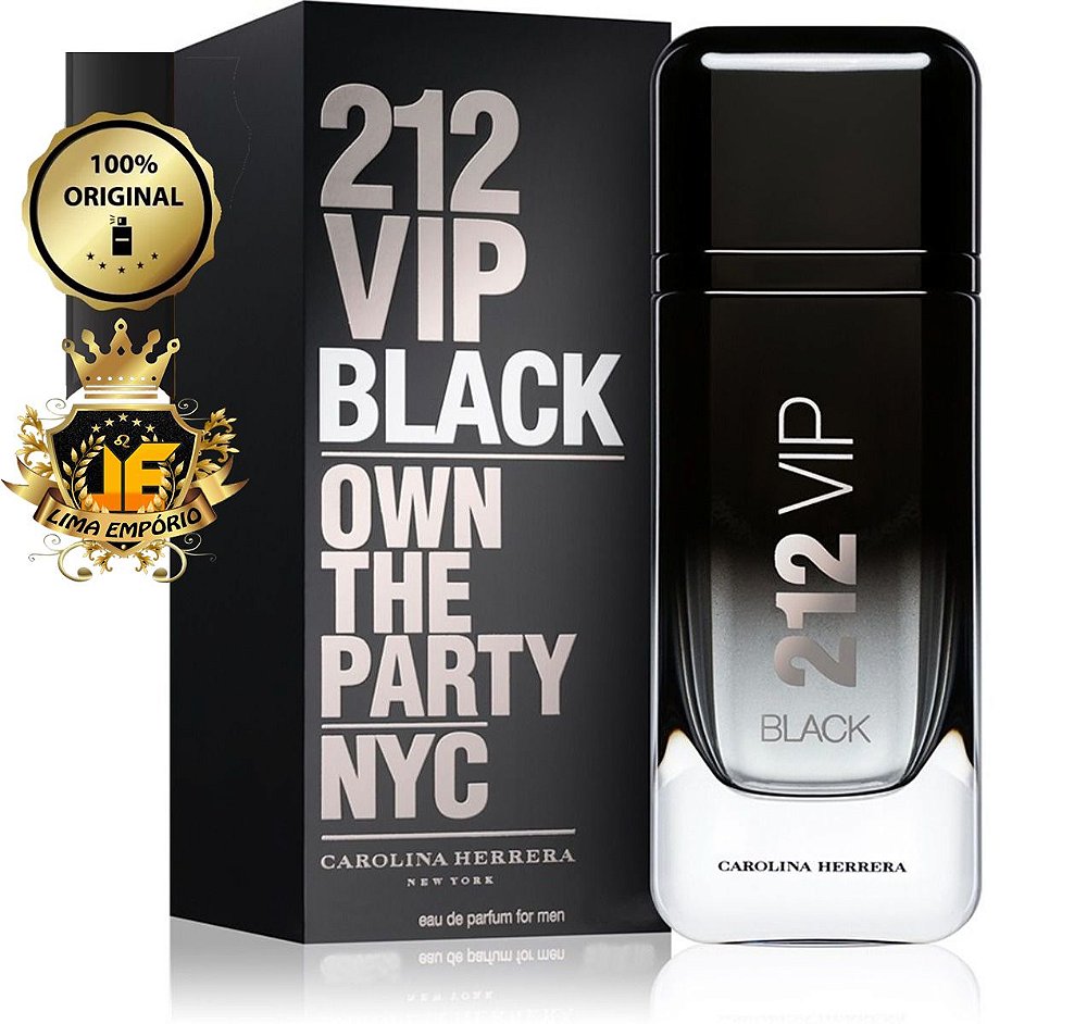 perfume masculino 212 vip black