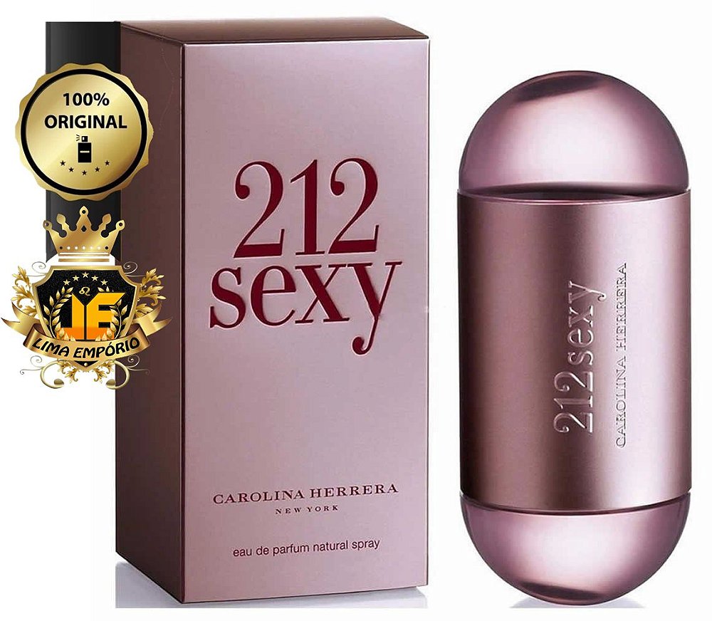Perfume Carolina Herrera 212 Sexy - Feminino - Eau de Parfum - Lima Empório  ®