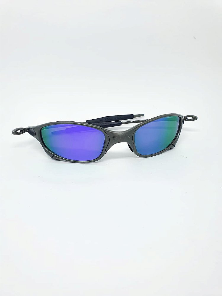 ÓCULOS DE SOL OAKLEY JULIET - LENTE ROXA PURPLE ARMAÇÃO CINZA