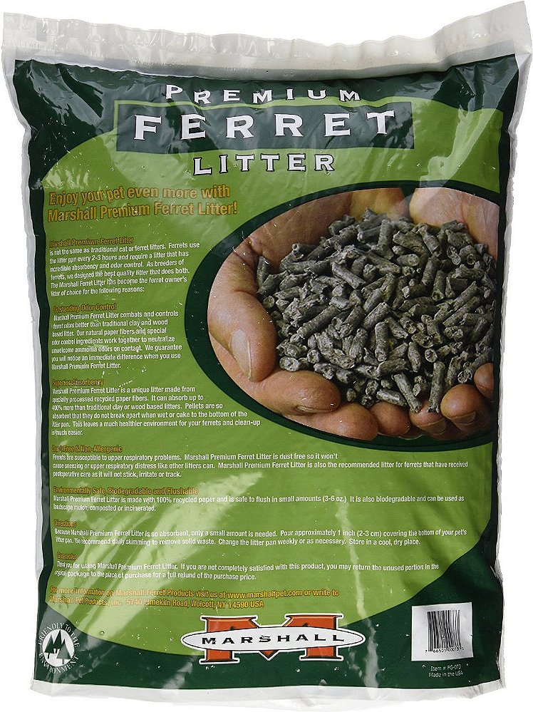 Granulado Marshall Premium Odor Control Ferret Litter Ferrets